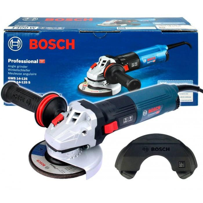 Болгарка (КШМ) мережева Bosch GWS 14-125 S (06017D0100)